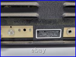 Vintage 1970s Tram Titan II CB Radio Transceiver Tube (Powers On)