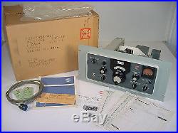 Vintage 1971 NOS Collins 51S-1 1F HAM Tube Radio Receiver Rack Mount in Orig Box
