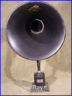 Vintage 20'S Magnavox TELEMEGAPHONE R2 Dynamic tube Radio Horn Speaker, 18 bell