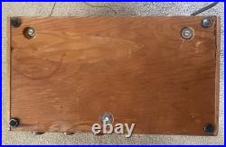 Vintage 20th Century Tabletop Tube Radio Works