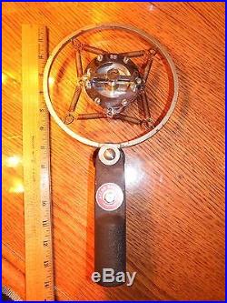 Vintage'30's Universal Ring Spring Carbon Double-Button Suspension Microphone