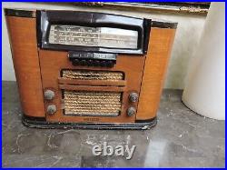 Vintage 3-band Philco Tube Radio Model 41-245 Works