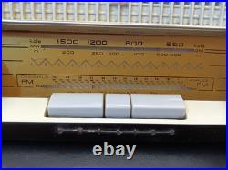 Vintage 50's Philips B2X 78U Bakelite AM-FM Tube Radio Works