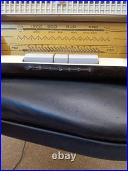 Vintage 50's Philips B2X 78U Bakelite AM-FM Tube Radio Works