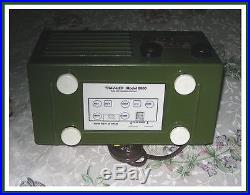 Vintage 5 Tube Trav-Ler Radio Model No. 5000 COMPLETY RESTORED