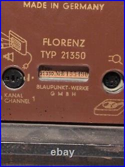 Vintage'60s Blaupunkt 21350 Florenz STEREO Tube Radio AM FM SW