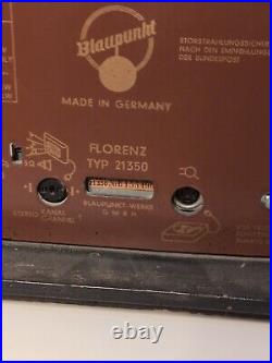 Vintage'60s Blaupunkt 21350 Florenz STEREO Tube Radio AM FM SW