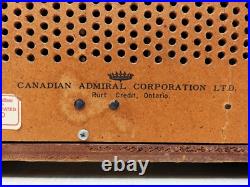 Vintage ADMIRAL Dual Speaker Tube RAdio AM/FM/AFC Phono Reciver Y3921