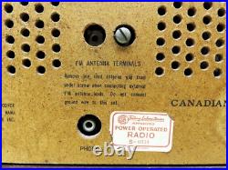 Vintage ADMIRAL Dual Speaker Tube RAdio AM/FM/AFC Phono Reciver Y3921