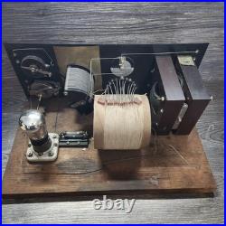 Vintage AMCO Tube Radio Receiver Early 1900s Wood Panel AM Shortwave USA Vintage AMCO Tube Radio Receiver Early 1900s Wood Panel AM Shortwave USA