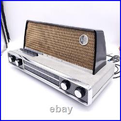 Vintage AM/FM Arvin Model 3586 Tube Radio MCM ATOMIC PLAYS GREAT LOOKS AWESOME