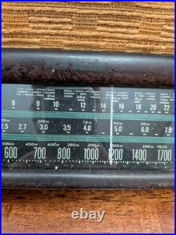 Vintage ART DECO 1938 RCA VICTOR 5Q55 Table Top Bakelite Tube Radio READ