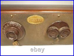 Vintage ATWATER KENT 30 RADIO from POOLE 1600 CABINET Untested with ALL 6 TUBES