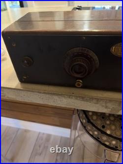 Vintage ATWATER KENT 33 With Tubes Parts repair Restoration Free Shipping