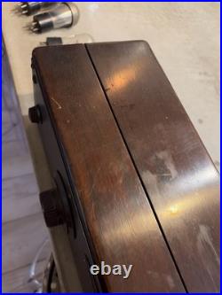 Vintage ATWATER KENT 33 With Tubes Parts repair Restoration Free Shipping