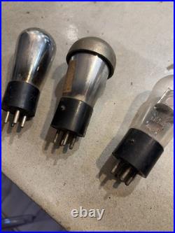 Vintage ATWATER KENT 33 With Tubes Parts repair Restoration Free Shipping