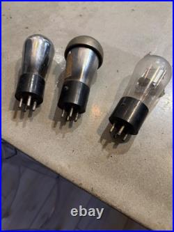 Vintage ATWATER KENT 33 With Tubes Parts repair Restoration Free Shipping