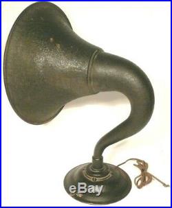 Vintage ATWATER-KENT TYPE H HORN SPEAKER Tested & Working 21 hi / 14 bell