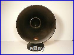 Vintage ATWATER-KENT heavy METAL HORN TYPE L 19 h / 14 bell GOOD DRIVER