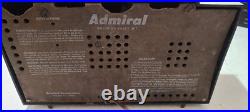 Vintage Admiral 5T3 Pink Tube Radio
