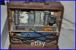 Vintage Admiral 6p32-6e1n Portable Radio Palm Trees UNTESTED