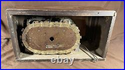 Vintage Admiral Wood Tabletop Shelf Tube Radio Great Decor