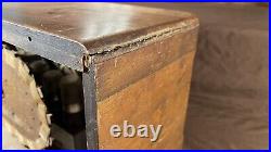 Vintage Admiral Wood Tabletop Shelf Tube Radio Great Decor