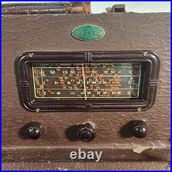 Vintage Aeradio Valve Tube Radio Austalian Made