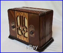 Vintage Air-Castle AM Tube Radio TC-31 (1936) VERY RARE & COMPLETELY RESTORED