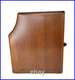 Vintage Air King 1946 Model No. 4603-1 Wood Tube Table Radio Works Great