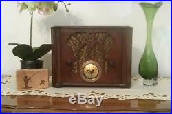 Vintage Air King AM Mantle Radio (Early to Mid 30's) STUNNING AND RESTORED