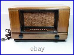 Vintage Airline AM Tube Radio 84WG-1804D (1948) WORKING (NEEDS CORD REPLACE)