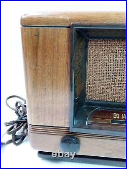 Vintage Airline AM Tube Radio 84WG-1804D (1948) WORKING (NEEDS CORD REPLACE)