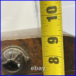 Vintage Airline Montgomery Ward Art Deco Tube Radio 1939-40 6 Tube For Repair