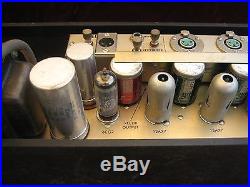 Vintage Altec Lansing 1567A Tube Mixer Amplifier 1960's Golden Star Radio KBRG