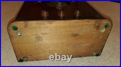 Vintage American Bosch Model 565 Tombstone Style Tube Radio
