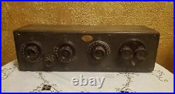 Vintage Antique 1920s Atwater Kent Tube Radio Model 20