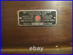 Vintage Antique 1920s Atwater Kent Tube Radio Model 20