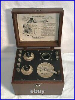 Vintage Antique 1920s WESTINGHOUSE Radio Corp AERIOLA SR RECEIVER Type RF 319564