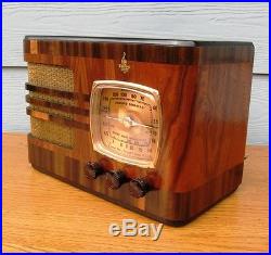 Vintage Antique 1937 Emerson # AM-131 AM/BC SW Shortwave Restored Tube Radio