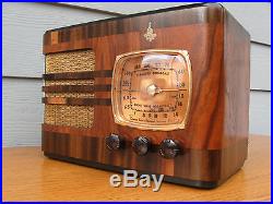 Vintage Antique 1937 Emerson # AM-131 AM/BC SW Shortwave Restored Tube Radio