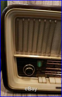 Vintage Antique 1957 Telefunken Gavotte 8 U Hifi Tube Radio Germany Works! Rare