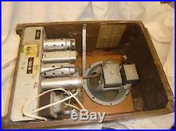 Vintage Antique Cabinet Tube Radio RCA Superheterodyne Model 5T Tombstone