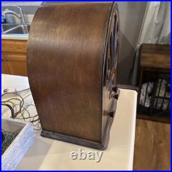 Vintage Antique Edison 1932 R5A Cathedral Radio 5 Tube Rare Model Powers On