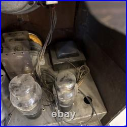 Vintage Antique Edison 1932 R5A Cathedral Radio 5 Tube Rare Model Powers On