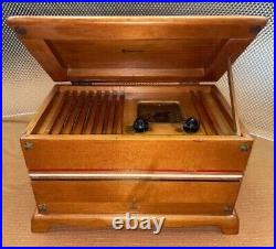 Vintage Antique Emerson Patriot Chest Radio 1942, Restored, Works Great