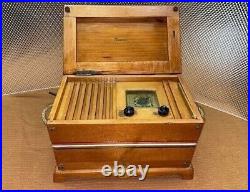 Vintage Antique Emerson Patriot Chest Radio 1942, Restored, Works Great