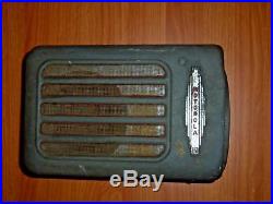 Vintage Antique Motorola 8-60 Car Radio Speaker 1930's-1940's Vacuum Tube RARE