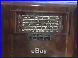 Vintage Antique Philco 40 Series Standing Console RADIO 1939-1940 Pre-WWII