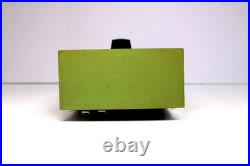 Vintage Antique Philmore Deluxe Rare Solid Green Bakelite Radio Receiver